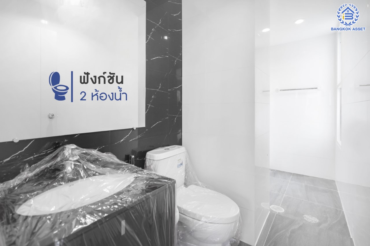 บ้านมือสองตกแต่งใหม่ ม.โนเบิลจีโอ วัชรพล ดีไซน์สุดโดดเด่น เนื้อที่ 54.4 ตร.ว. ฟังก์ชัน 3 ห้องนอน 2 ห้องน้ำ จอดรถได้ 2 คัน บนทำเลเดินทางสะดวก ใกล้เซ็นทรัลรามอินทรา, ห้าแยกวัชรพล, จุดขึ้นทางด่วน "ฉลองรัช" และรถไฟฟ้าสายสีชมพู "สถานีวัชรพล"